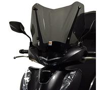 PARABREZZA CUPOLINO VISIERA PARAVENTO SCHERMO ESTIVO ISOTTA COMPATIBILE CON HONDA SH 125 I 2020 MODELLO GRIGIO SCURO