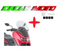 parabrezza cupolino YAMAHA N-Max 125-155 2021 2022 2023 2024 58,5 x 41 CM GIVI