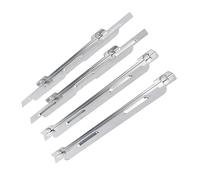 Parabrezza da 4 Pezzi per Parabrezza in Acciaio Inossidabile Parabrezza con Piastra Superiore Piatta