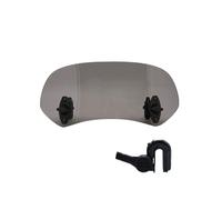 Parabrezza davanti Parabrezza universale per motocicletta Parabrezza in vetro regolabile Morsetto per occhiali antipioggia Estensione Accessori per la conversione della motocicletta