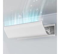 Parabrezza deflettore Anti-Diretto per registro e griglia del condizionatore d'Aria Domestico,Deflettore dello sfiato dell'Aria del condizionatore d'Aria Schermo deflettore del condizionatore d'Aria