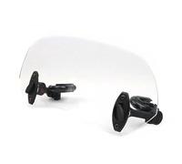 Parabrezza Deflettore Clip Regolabile Scooter Universale Moto, Parabrezza, Estensione Del, Spoiler, Deflettore Con Serratura moto spoiler(Small transparent)
