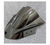 parabrezza deflettore Per CBR600 F4i Per CBR 600 F4I 2011 2012 2013 2014 2015 Parabrezza Per Moto Deflettori Anti Parabrezza A Doppia Bolla Cupolino(Nero)