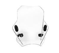 parabrezza deflettore Per VOGE 300AC Per 300ACX 2021 Universale Per Moto Copri Parabrezza Schermo Lente Fumé Deflettore Cupolino(Clear)