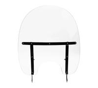 Parabrezza Deflettori Moto Per Softail Per Slim Per Fat Per Boy Per FLSTC Per Heritage Per Classic Per CVO Per Deluxe 2000-2017 Kit Parabrezza(17.5 inch Black)