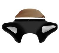 Parabrezza Deflettori Moto Per Softail Per Slim Per S Per FLSS Per Touring Per Road Per King Per FLD Per CVO 2020 Parabrezza Moto Carenatura(B black)