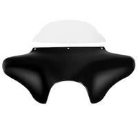 Parabrezza Deflettori Moto Per Softail Per Slim Per S Per FLSS Per Touring Per Road Per King Per FLD Per CVO 2020 Parabrezza Moto Carenatura(A black)