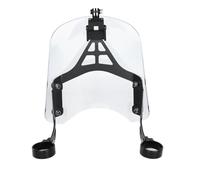 Parabrezza Deflettori Moto Per Sportster 883 Per XL883 1200 Per Custom Per XL1200 Per Low 04-19 Protezione Parabrezza GPS Staffa Navigazione(2 Type 4 Clear)