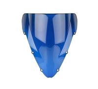 Parabrezza Deflettori Per CBR 600 F4I Per CBR600 2001-2004 2005 2006 2007 2008 Moto Double Bubble Parabrezza Deflettore Protezione Schermo Cupolino Moto Parabrezza(Blue)
