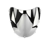 Parabrezza Deflettori Per CBR 900 RR 954 2002 2003 Per CBR954 Per CBR954RR Moto Schermo Double Bubble Parabrezza Deflettore Protezione Parabrezza Cupolino Moto Parabrezza(Silver)