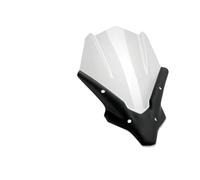 Parabrezza Deflettori Per MT-07 2021 2022 SP Per MT07 Per FZ07 Per FZ-07 Double Bubble Accessori Moto Touring Parabrezza Visiera Nera Parabrezza Cupolino Moto Parabrezza(Transparent)