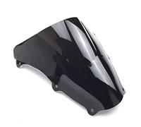 Parabrezza Deflettori Vento Nero Fumo Doppia Bolla Parabrezza Parabrezza per Suzuki SV650 SV650S 2003-2012 SV1000 SV1000S 2003-2008 2007 2006 2005 2004 per SV 650 1000 S Cupolino Spoiler