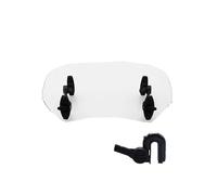 Parabrezza Del Moto Per Z750 Z800 Per Versys 650 Er6f Per Gen 1 KLR 650 Deflettore Vento(A Small Transparent)