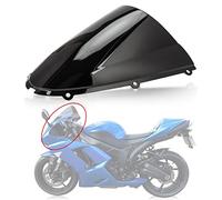 Parabrezza Dello Anteriore, PSLER Schermo Parabrezza, Scheda Deflettori del Vento per Moto per Ninja ZX6R 636 2005-2008 ZX10R 2006-2007