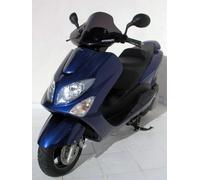 Parabrezza dello scooter sport 34 cm per majesty 125 2001-2012 Nero Chiaro prodotto da Ermax