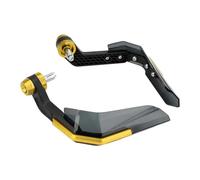 Parabrezza Di Protezione Protezioni Antivento Per Manubrio Da 7/8" Per Moto, Scooter, Mountain Bike, Leva Freno Con Rinforzo In Alluminio(Gold)