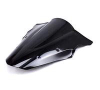 Parabrezza doppia bolla per Kawasaki Ninja 650 ER-6F EX-6 2012-2016 (nero)