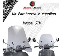 Parabrezza E Cupolino Completo Piaggio Vespa Gtv 125 250 300 Via Montenapoleone