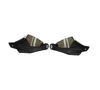 Parabrezza estensibile per F800GS 2013-2018, protezione mani per manubrio moto con parabrezza, paraschizzi in plastica PC+PP per F700GS 2013-2018 (Marrone)
