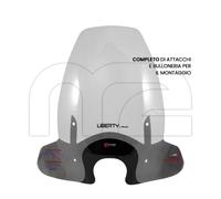 PARABREZZA FACO CON ATTACCHI PIAGGIO LIBERTY IGET 50 125 150 2016 - 2022