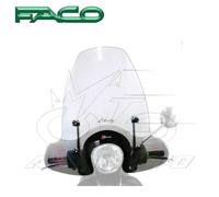 PARABREZZA + ASTE NERE FACO PER LIBERTY 50 125 150 200 DAL 2004 AL 2014 - ART...