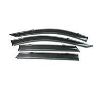 Parabrezza for finestrino auto compatibile con MG HS Ehs Phev Plug-in MGHS AS23 2018-2024, deflettore antivento, protezione solare e antipioggia(Chrome Strip)