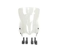 Parabrezza for moto, parabrezza nero fumé for SU&ZUKI Boulevard M109R Boss M109 R2 RZ M50 M90 2006-2014, deflettore aria for parabrezza anteriore(Clear Black)