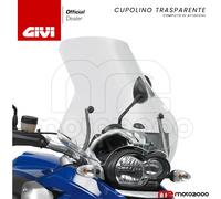 PARABREZZA GIVI 330DT CON KIT ATTACCHI D330KIT BMW R1200GS R 1200 GS 2004 - 2012
