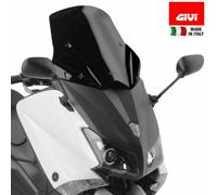 Parabrezza givi basso e sportivo nero lucido 46 x 48 cm yamaha t-max 530 2013