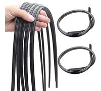 Parabrezza in Gomma di Ricambio per Tergicristallo,2 pezzi Gomma Universale per Tergicristalli, Gomme di Ricambio per Tergicristalli, Ricambi Tergicristalli, Gommini Tergicristallo di Ricambio