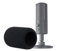 Parabrezza in schiuma per microfono - Filtro anti-pop per microfono personalizzato per microfono streaming Razer Seiren X