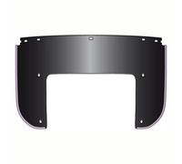Parabrezza inferiore con perline a 7 bulloni nero harley davidson National cycle