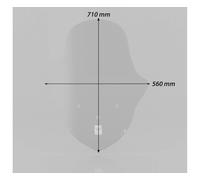 Parabrezza Isotta 710x630x3 Sym Jet 14 200 2024 T