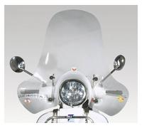 Parabrezza Isotta Alta Protezione 495x780x3 Per Piaggio Vespa Gt 250 2003 > 2012