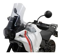 Parabrezza Isotta Alto Con Spoiler Laterali per Ducati Desert X 2022 Fumé Chiaro
