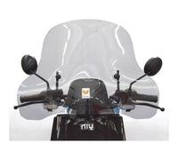 Parabrezza Isotta Basso Fumé Chiaro per Niu N1S - Ngt - Nqi - Nqi Gt Dal 2019