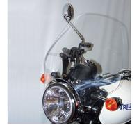 Parabrezza Isotta Di Piccole Dimensioni Per Triumph Bonneville 2008-2012 Trasparente