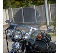 Parabrezza Isotta Di Ricambio Tipo Originale Per Harley Davidson Heritage Springer Fumè Chiaro