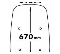 Parabrezza Isotta FumÉ Chiaro Xx3 Piaggio Liberty 2002 Versione Poste 50 2002