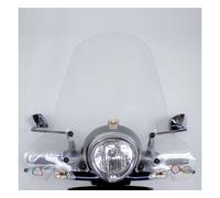 Parabrezza Isotta Media Protezione 405x725x3 Per Piaggio Beverly 500 2002 > 2006