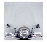 Parabrezza Isotta Media Protezione 405x725x3 Per Piaggio Beverly 500 2002 > 2006