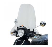 Parabrezza Isotta Media Protezione 685x730x3 Per Sym Fiddle Iii 200 2015 > 2020