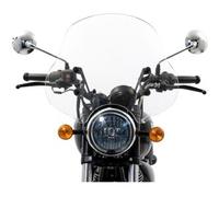 Parabrezza Isotta Medio per Royal Enfield Meteor 350 Fireball dal 2021 Trasparente
