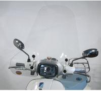 E360 + A728 KIT PARABREZZA ISOTTA: per VESPA S 50-125-150 DAL 2007 NO GIVI