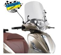 Parabrezza KAPPA 357AK+Attacchi A357AK PIAGGIO Beverly 125ie-300ie-350 (10>20)