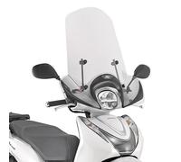 PARABREZZA KAPPA HONDA SH MODE 125 '21, 51 X 66 CM TRASPARENTE - MONTAGGIO