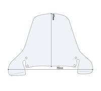 Parabrezza Kappa KD199ST Trasparente