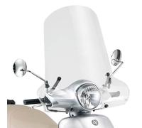 Parabrezza KAPPA per SYM Fiddle II 50-125 '09-14 50x63cm trasparente