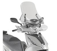 PARABREZZA KYMCO AGILITY 300 R16 '19-'20, 58 X 57 CM TRASPARENTE - MON