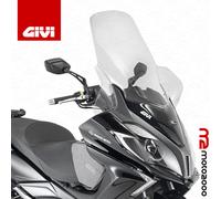 Cupolino trasparente Givi D6107ST per Kymco Downtown ABS 125i - 350i 15-18